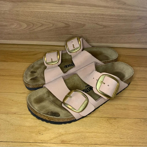 Birkenstock Shoes - Birkenstock Women's Arizona Big Buckle Slide Sandals - Size 9